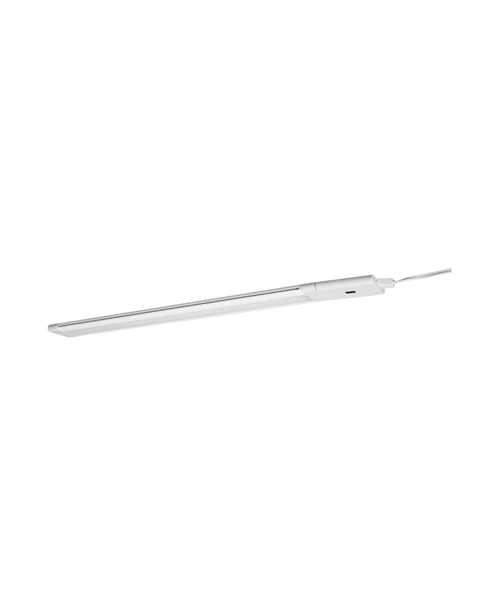 Slim Sensor 35cm 2-Pakning Hvit Fra Ledvance - I tillegg er lampen utstyrt med en IR-sensor, spesielt den sl&aring;s av og p&aring; ved bevegelse innenfor en avstand p&aring; 5 cm.