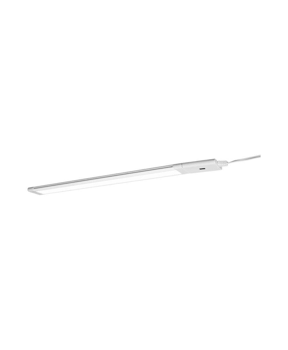 Slim Sensor 35cm 2-Pakning Hvit Fra Ledvance - I tillegg er lampen utstyrt med en IR-sensor, spesielt den sl&aring;s av og p&aring; ved bevegelse innenfor en avstand p&aring; 5 cm.