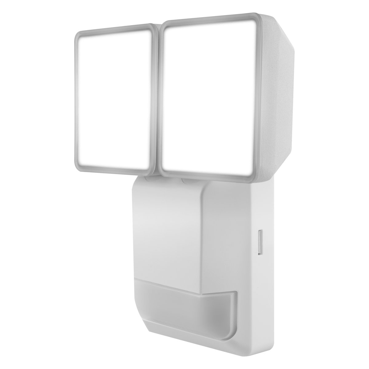 PRO Spot Sensor 16W Hvit utendørslampe Fra Ledvance - Den inbyggda r&ouml;relse-&nbsp;och skymningssensorn g&ouml;r att lampan t&auml;nds automatiskt vid r&ouml;relse i m&ouml;rker, vilket ger b&aring;de s&auml;kerhet och energieffektivitet.