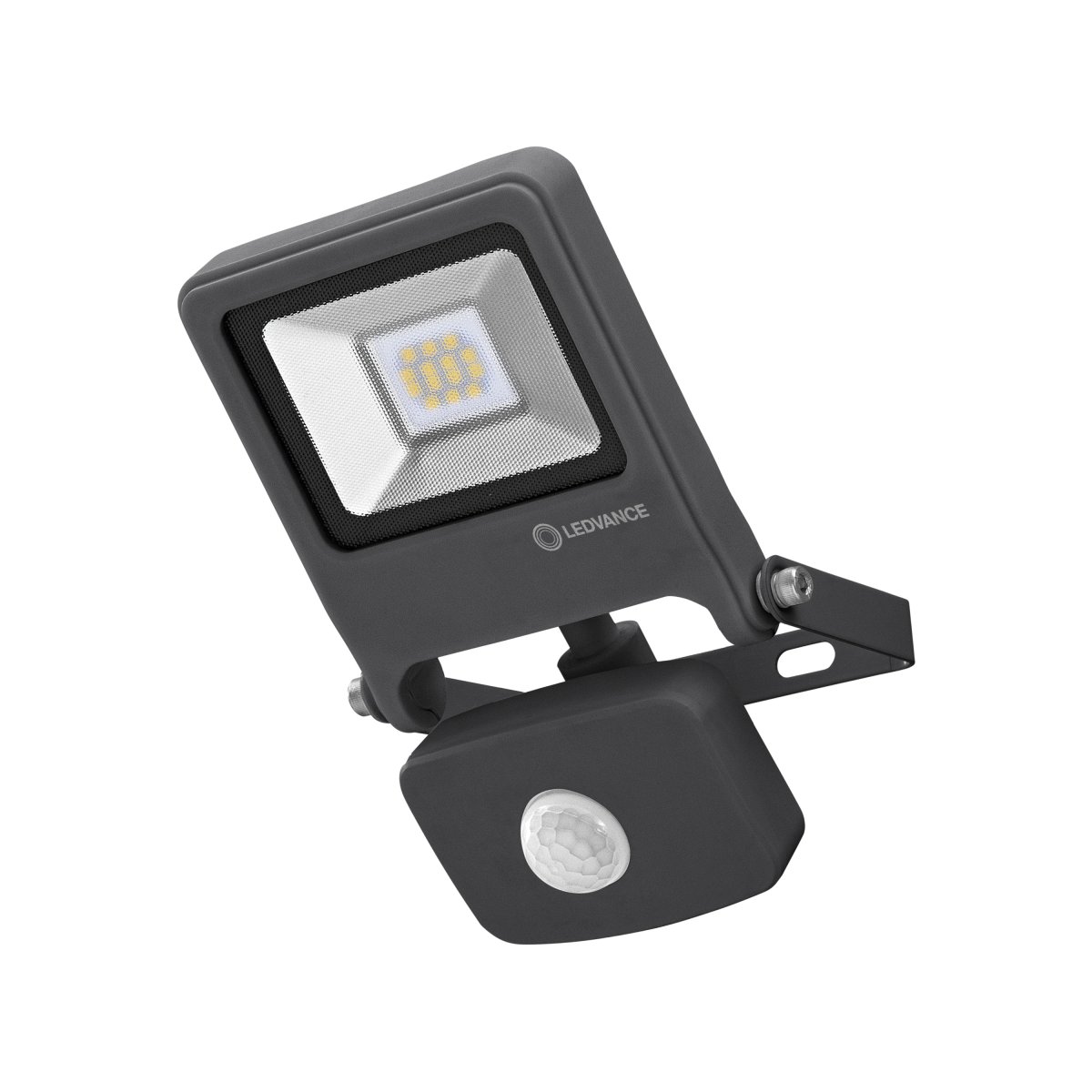 Flood Sensor 10W Mørk grå utendørslampe Fra Osram - Flood Sensor 10W &auml;r en kraftfull och energieffektiv str&aring;lkastare med IP44-klassning, vilket g&ouml;r den idealisk f&ouml;r utomhusbruk.