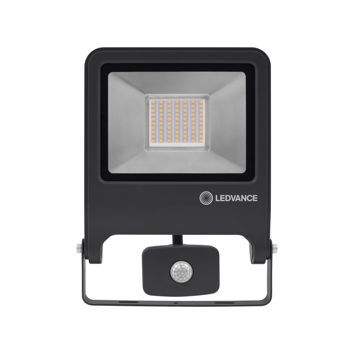 Flood Sensor 50W Mørk grå utendørslampe Fra Ledvance - Flood Sensor 50W &auml;r en kraftfull och energieffektiv str&aring;lkastare med IP44-klassning, vilket g&ouml;r den idealisk f&ouml;r utomhusbruk.