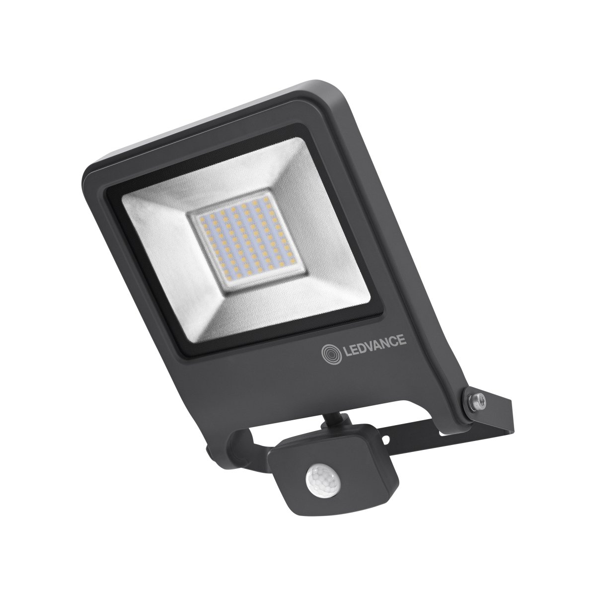 Flood Sensor 50W Mørk grå utendørslampe Fra Ledvance - Flood Sensor 50W &auml;r en kraftfull och energieffektiv str&aring;lkastare med IP44-klassning, vilket g&ouml;r den idealisk f&ouml;r utomhusbruk.