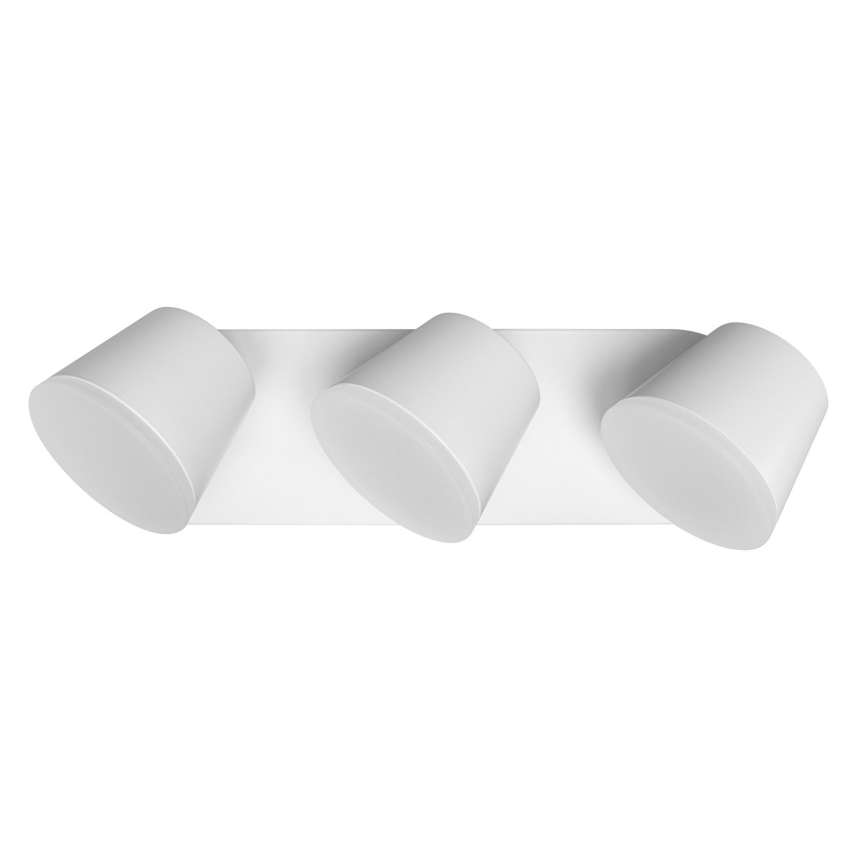 LED spot 35cm Hvit baderomslampe Fra Ledvance - De tre vinkelbara sk&auml;rmarna med diffusor ger ett starkt men bl&auml;ndfritt ljus som du kan rikta efter &ouml;nskem&aring;l.