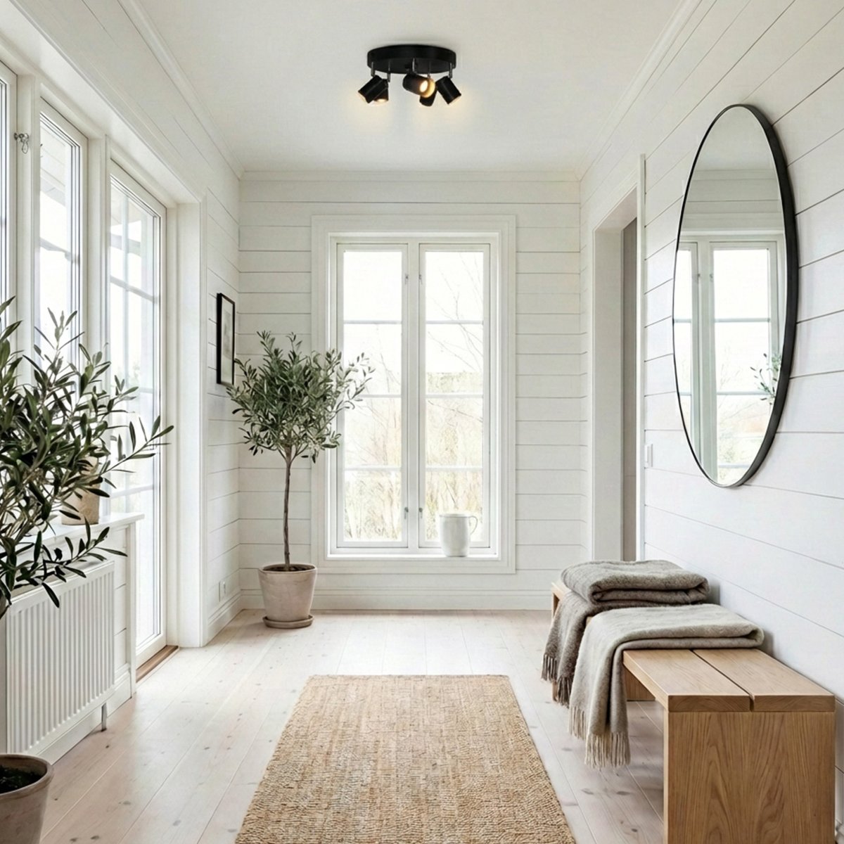 Aurora 5 Svart spotlight Fra By Rydéns - Aurora gir effektivt og behagelig lys og passer perfekt inn i b&aring;de moderne og klassiske milj&oslash;er.