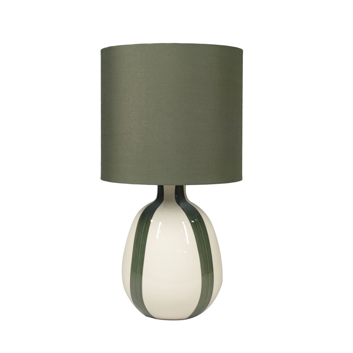 Rippel 40cm Grønn bordlampe Fra Nordic Lighting - Rippel er en elegant bordlampe med et harmonisk og mettet fargespill.