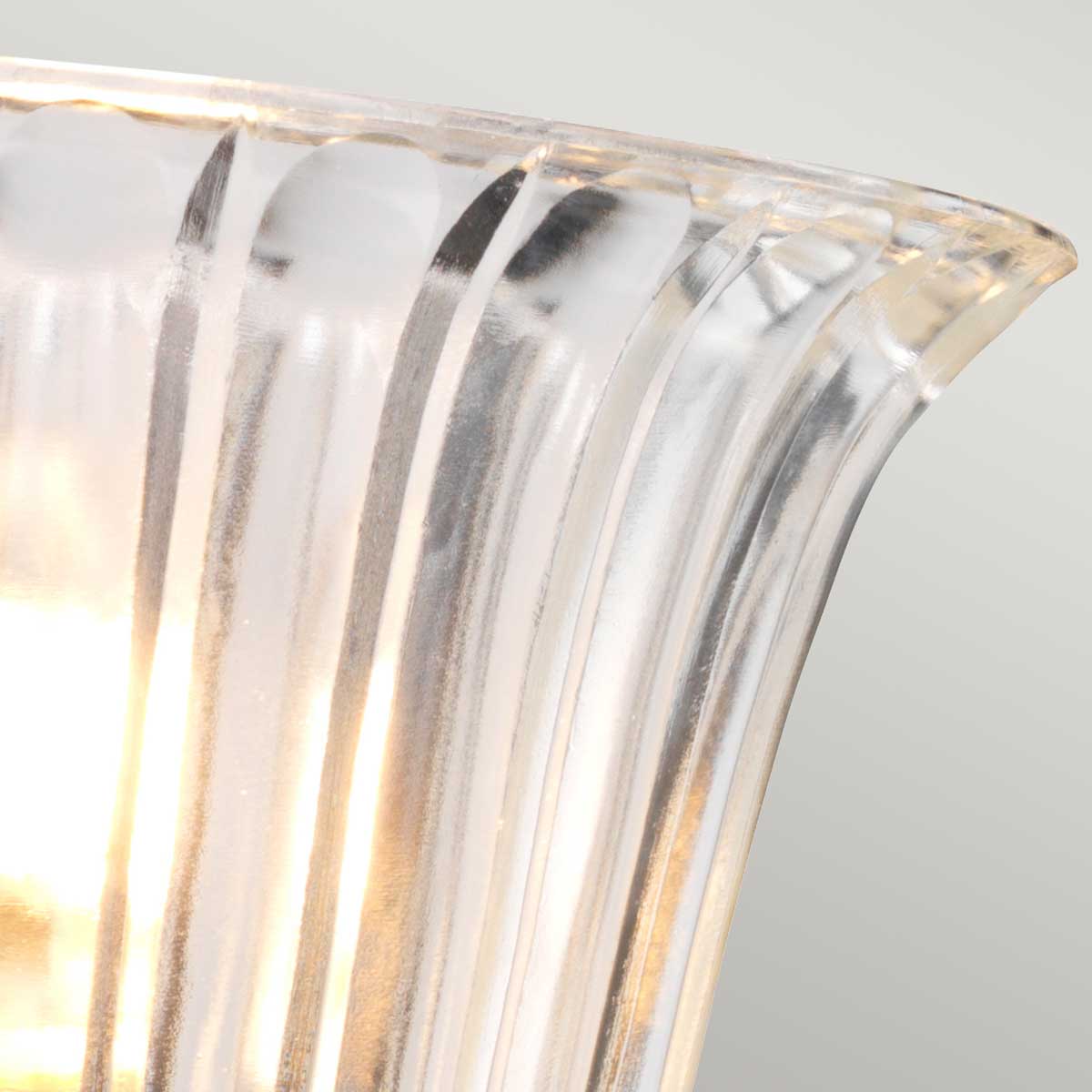 Austen Ø14 Polert nikkel baderomslampe Fra Elstead Lighting - Austen vegglampe er klassisk designet og produsert med materialer av høyeste kvalitet, noe som sikrer langvarig holdbarhet.