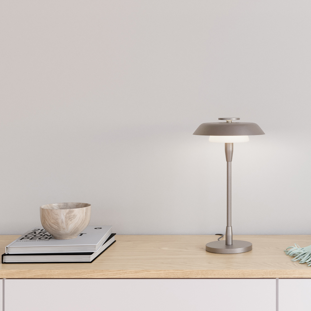 Horisont 36cm Champagne bordlampe Fra Belid - 