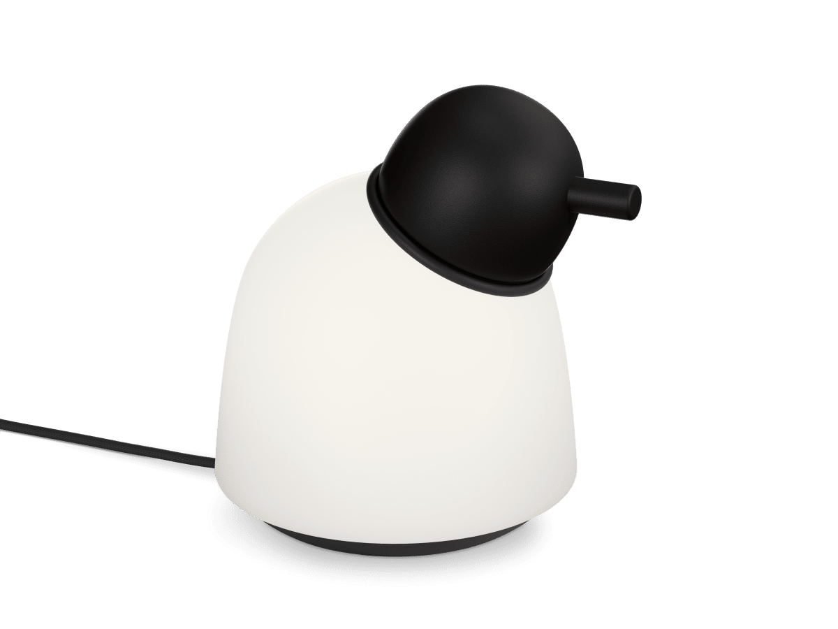 Bird 22cm Svart bordlampe Fra Belid - 
