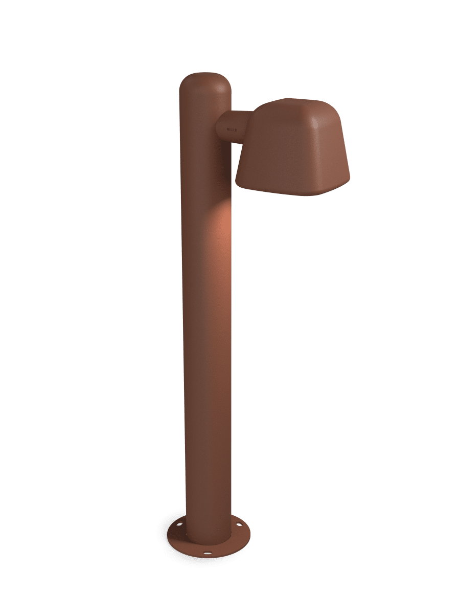 Boo 90cm Rust pullerter Fra Belid - Laget i Varberg av resirkulert aluminium med en vakker struktur i overflaten.
