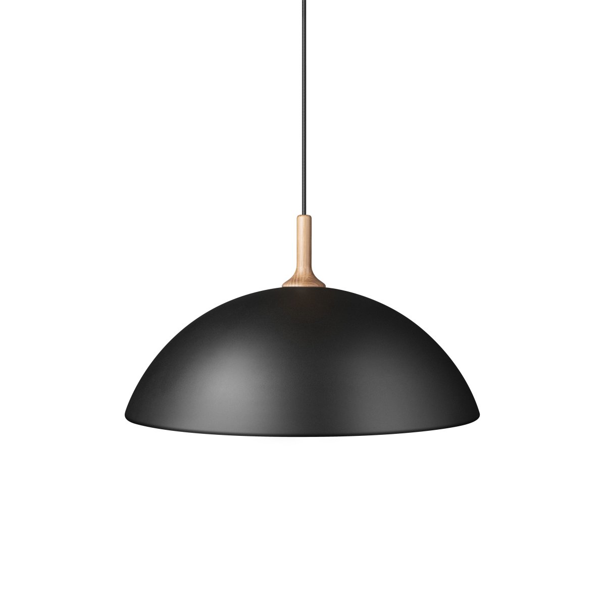 Bowl Ø60 Matt svart Taklampe Fra Herstal - Med sin skandinaviska h&auml;rkomst skapar denna pendel en k&auml;nsla av rymd i ditt rum.