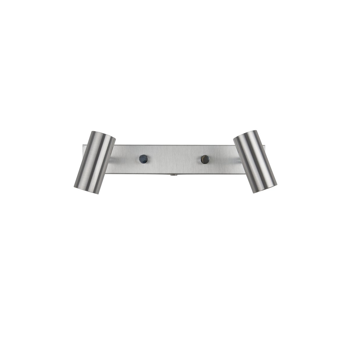 Zoom bilde av Cato II Aluminium leselampe Fra Belid - Lampen er laget av metall og er utstyrt med to separate dimmere - &eacute;n for hver lampe.