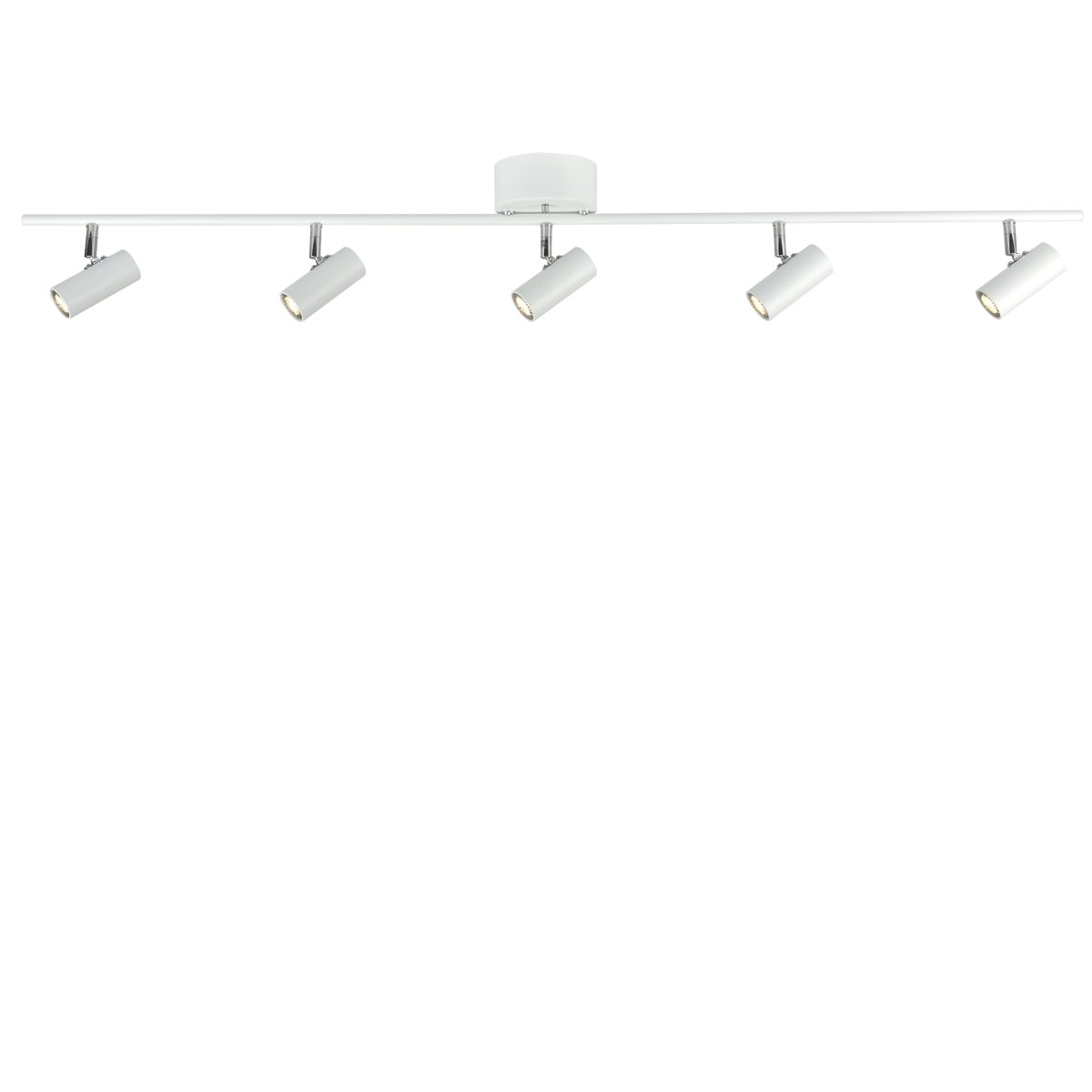 Cato 5 Matt hvit spotlight Fra Belid - Cato-skinnen er tilgjengelig i forskjellige varianter og farger.