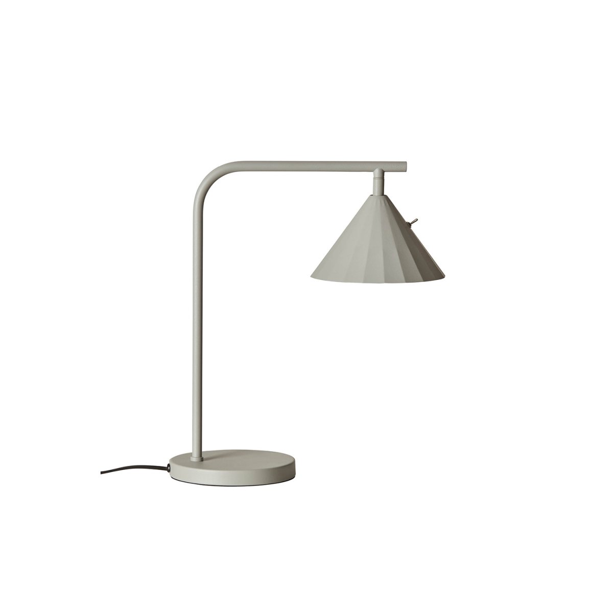 Rain 40cm Grå bordlampe Fra CO Bankeryd - Rain bordlampe er ideell for en koselig lesestund, designet for &aring; plasseres ved sofaen eller en favorittstol.