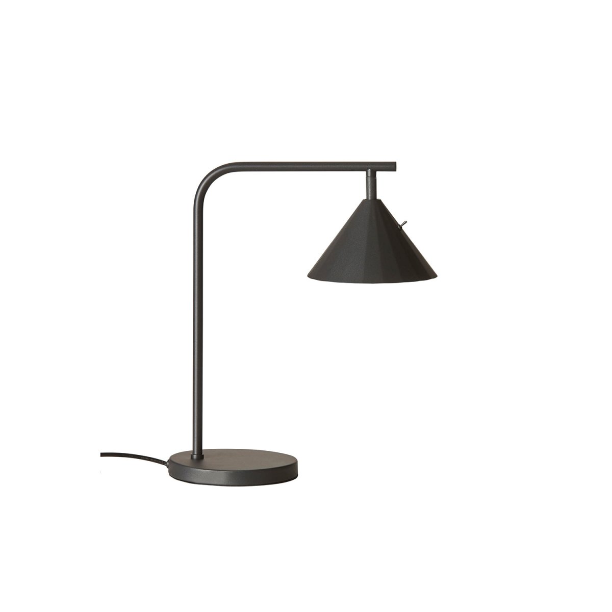 Rain 40cm Antrasitt bordlampe Fra CO Bankeryd - Rain bordlampe er ideell for en koselig lesestund, designet for å plasseres ved sofaen eller en favorittstol.