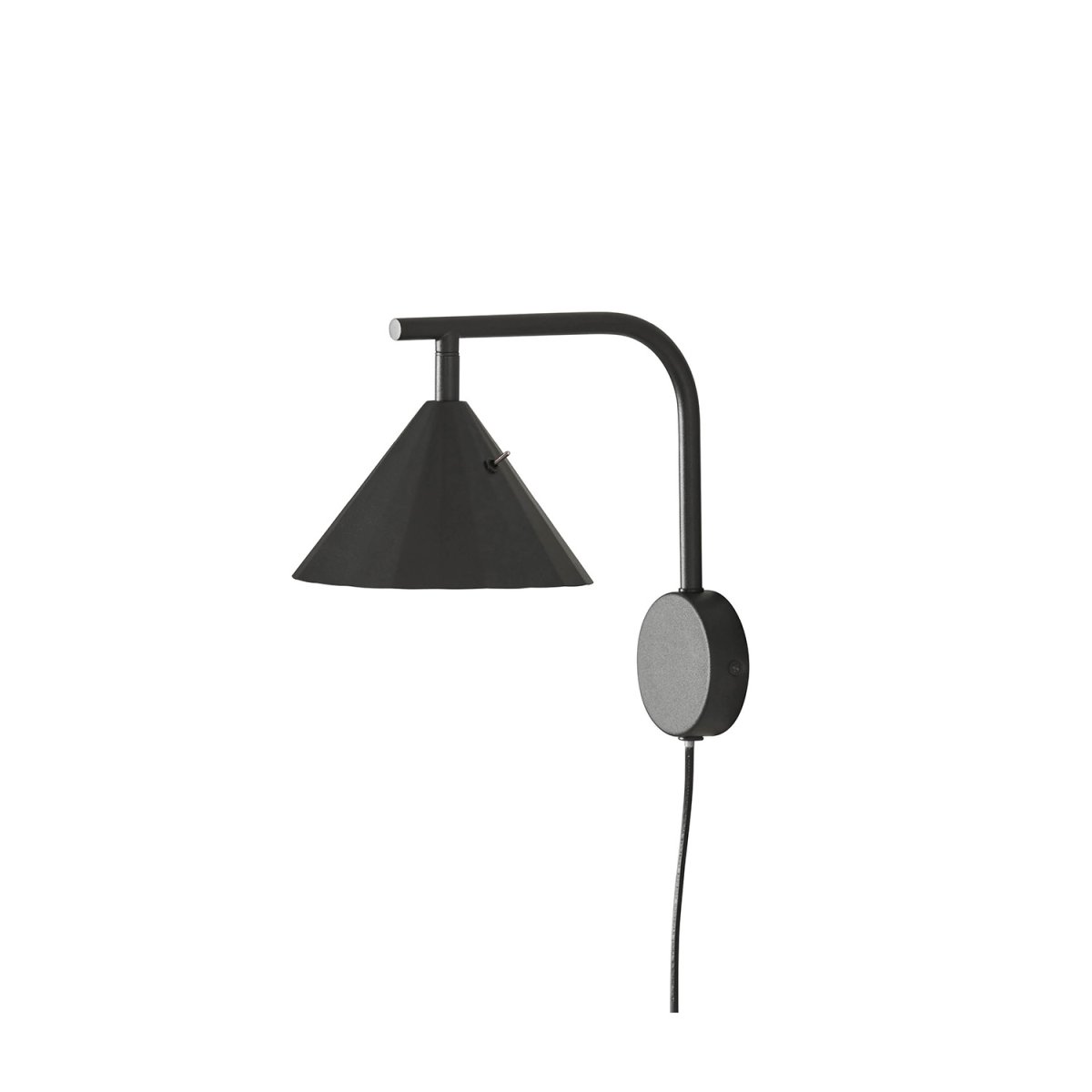 Rain 25cm Antrasitt vegglampe Fra CO Bankeryd - Rain vegglampen kan med fordel brukes i stuen ved siden av en sofa eller sofa, samt i en korridor eller over en skjenk, hvor den tilf&oslash;rer rommet et moderne uttrykk.