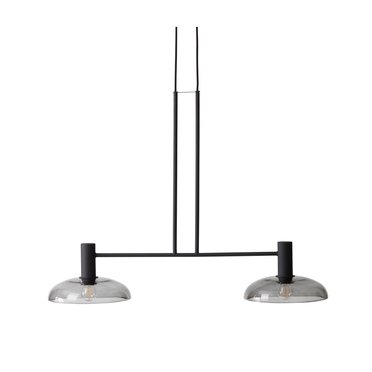 Ufo Long 80cm Svart Taklampe Fra CO Bankeryd - Ufo Long taklampe har et modent moderne designdesign som fremhever det m&oslash;blerte hjemmet.