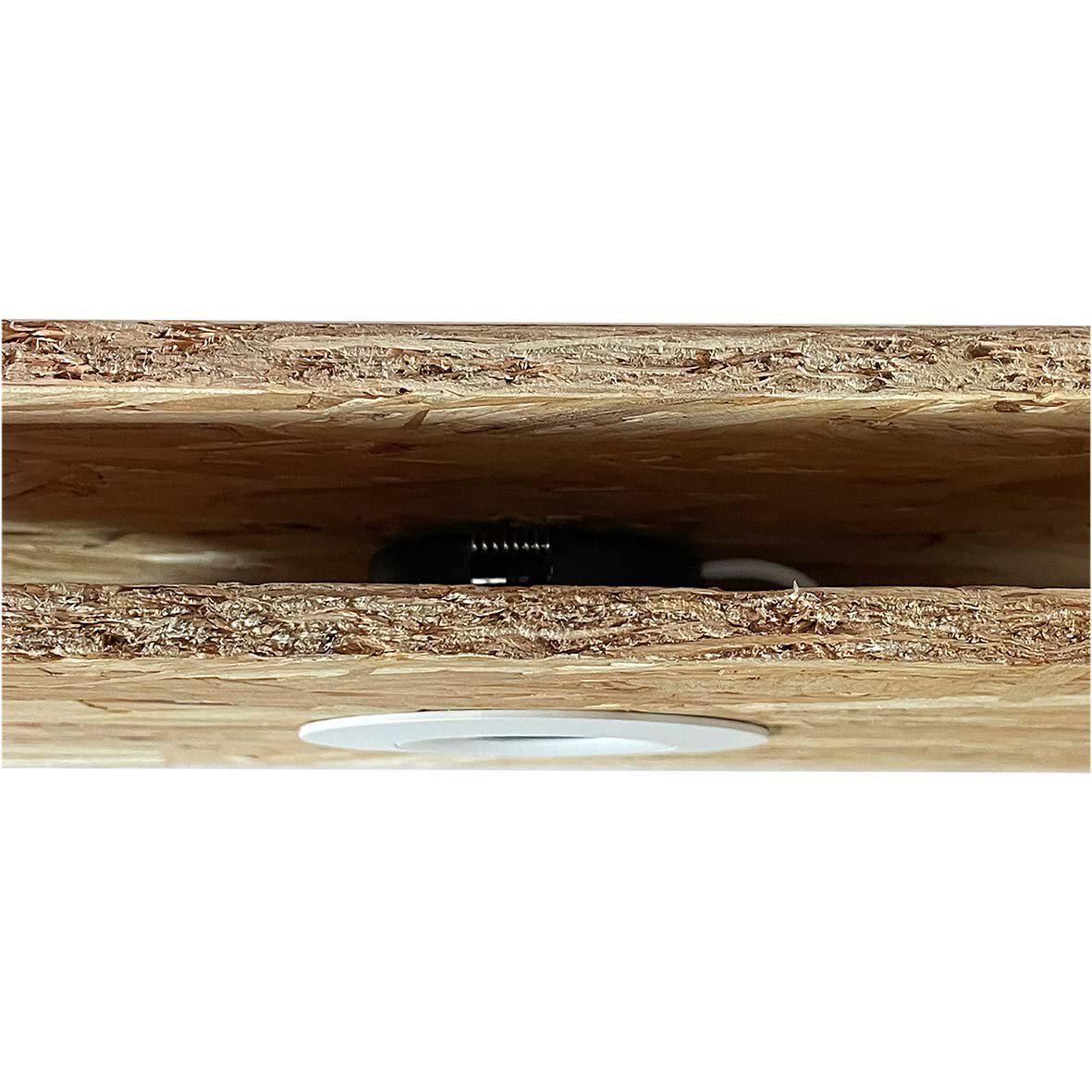 D-007 Downlight 2700K Svart Fra Designlight - For de som &oslash;nsker en downlight som skiller seg ut, finnes det en armaturfront/dekorring som kan bestilles som tilbeh&oslash;r i fargene gull, krom, bronse, antikk messing og b&oslash;rstet sateng.