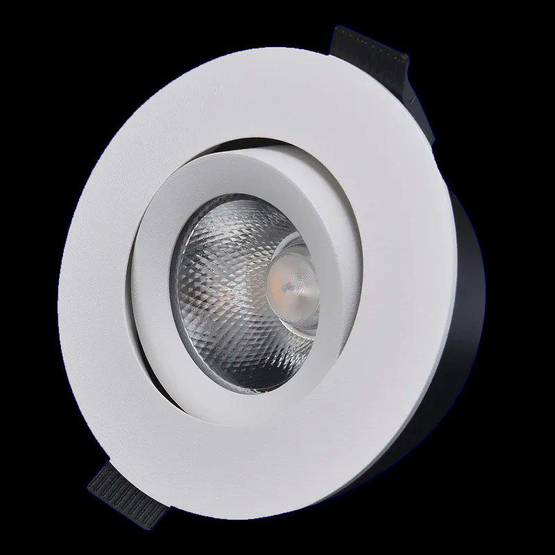 D-007 Downlight 2700K Hvit Fra Designlight - For de som &oslash;nsker en downlight som skiller seg ut, finnes det en armaturfront/dekorring som kan bestilles som tilbeh&oslash;r i fargene gull, krom, bronse, antikk messing og b&oslash;rstet sateng.