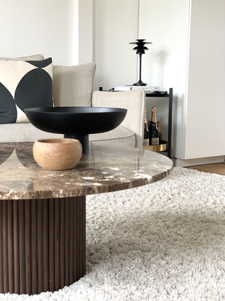 Picasso 45cm Matt svart bordlampe Fra Belid - For at bordlampen skal kunne passe inn i boliginnredningen i flere &aring;r, har vi valgt &aring; holde designet enkelt og elegant.