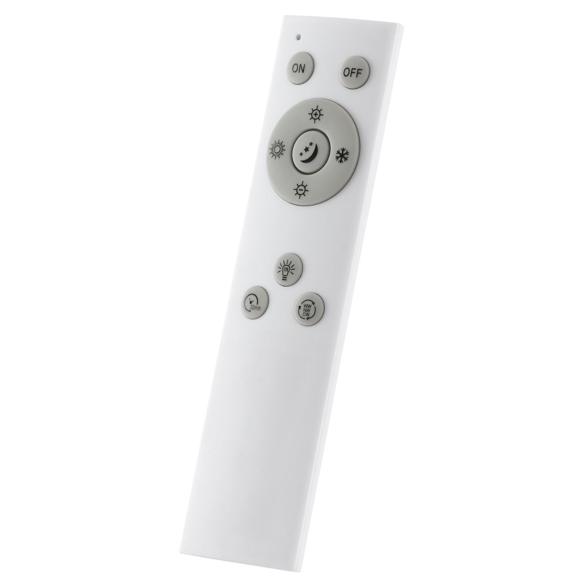 Avola Ø30 Hvit plafond Fra Brilliant - Avola er en stilig taklampe i hvit plast med et enkelt og moderne uttrykk.
