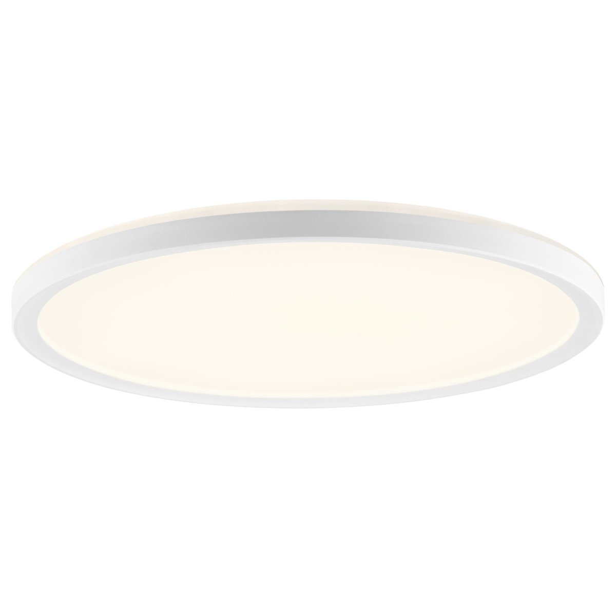 Avola Ø30 Hvit plafond Fra Brilliant - Avola er en stilig taklampe i hvit plast med et enkelt og moderne uttrykk.