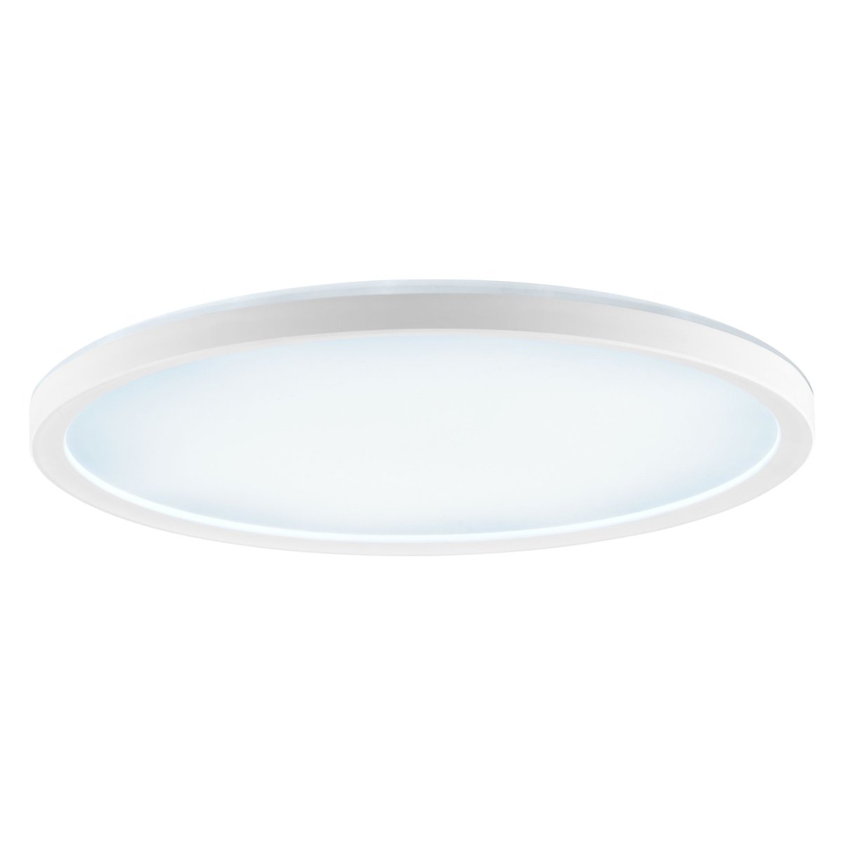 Avola Ø30 Hvit plafond Fra Brilliant - Avola er en stilig taklampe i hvit plast med et enkelt og moderne uttrykk.