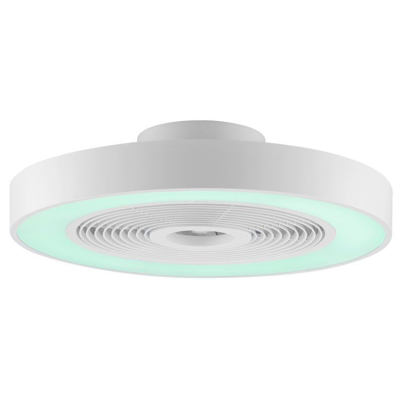 Catania Ø48 Hvit Fra Brilliant - Armaturen er ogs&aring; utstyrt med IC-RGB-teknologi som skaper myke fargeoverganger og levende lyseffekter for en unik og atmosf&aelig;risk atmosf&aelig;re.