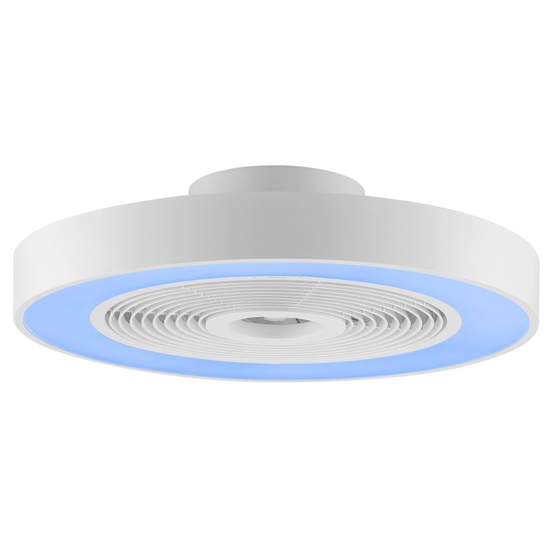 Catania Ø48 Hvit Fra Brilliant - Armaturen er ogs&aring; utstyrt med IC-RGB-teknologi som skaper myke fargeoverganger og levende lyseffekter for en unik og atmosf&aelig;risk atmosf&aelig;re.
