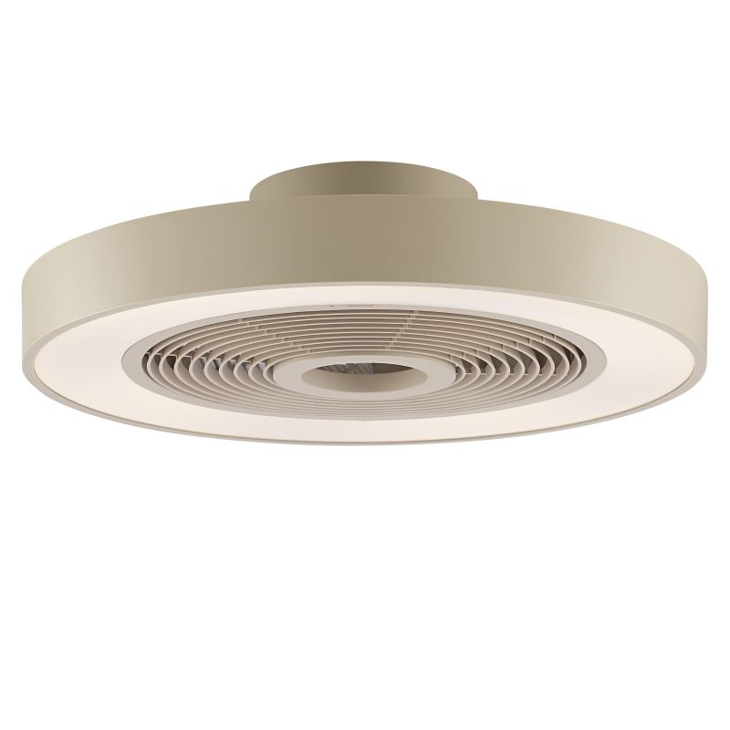Catania Ø48 Beige Fra Brilliant - Armaturen er ogs&aring; utstyrt med IC-RGB-teknologi som skaper myke fargeoverganger og levende lyseffekter for en unik og atmosf&aelig;risk atmosf&aelig;re.