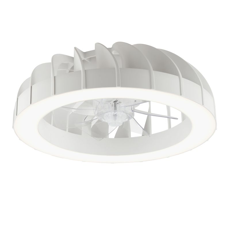 Fanora Ø46 Hvit Fra Brilliant - For ekstra stil er Fanora utstyrt med integrert RGB-belysning som kan skinne i forskjellige farger og effekter, noe som gj&oslash;r det enkelt &aring; tilpasse rommets f&oslash;lelse til hum&oslash;r og anledning.