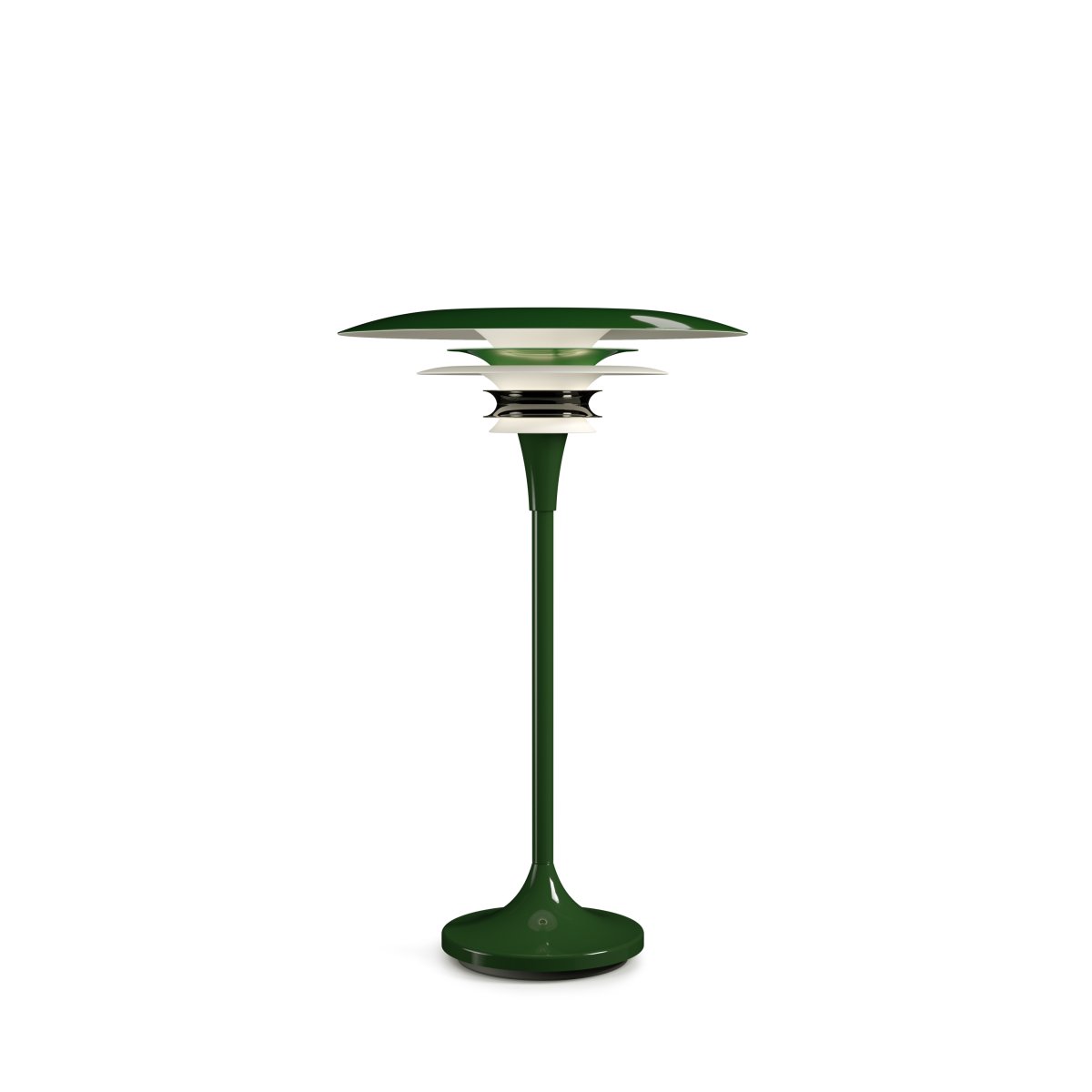 Diablo 48cm Grønn/hvit bordlampe Fra Belid - Lampen er tilgjengelig i forskjellige farger, som sammen med den unike designen gj&oslash;r den til en unik detalj i interi&oslash;ret.
