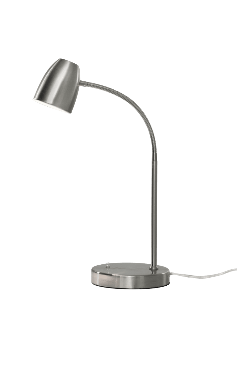 Zoom bilde av Sandnes 44cm Stål skrivebordslampe Fra Aneta Lighting - Sandnes bordlampe i metall er perfekt som leselampe på skrivebordet eller ved siden av sengen.