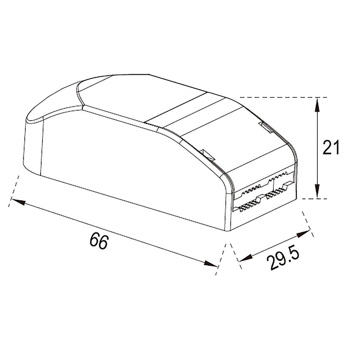 Q-15 Mini Downlight 2700K Hvit Fra Designlight - Med en lysstr&oslash;m p&aring; 278 lumen har armaturen et bredt spekter av bruksomr&aring;der og kan installeres b&aring;de som dekorativ aksentbelysning eller som en del av generell belysning i et rom.