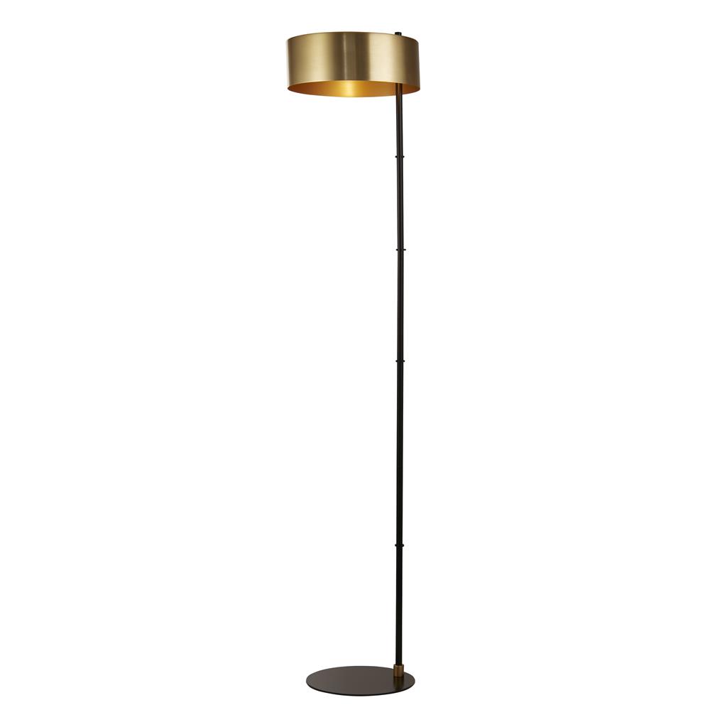 Knox Gull gulvlampe Fra Searchlight - Knox gulvlampe er en luksuriøs kombinasjon av eleganse og moderne design som gir et sofistikert preg til ethvert rom.