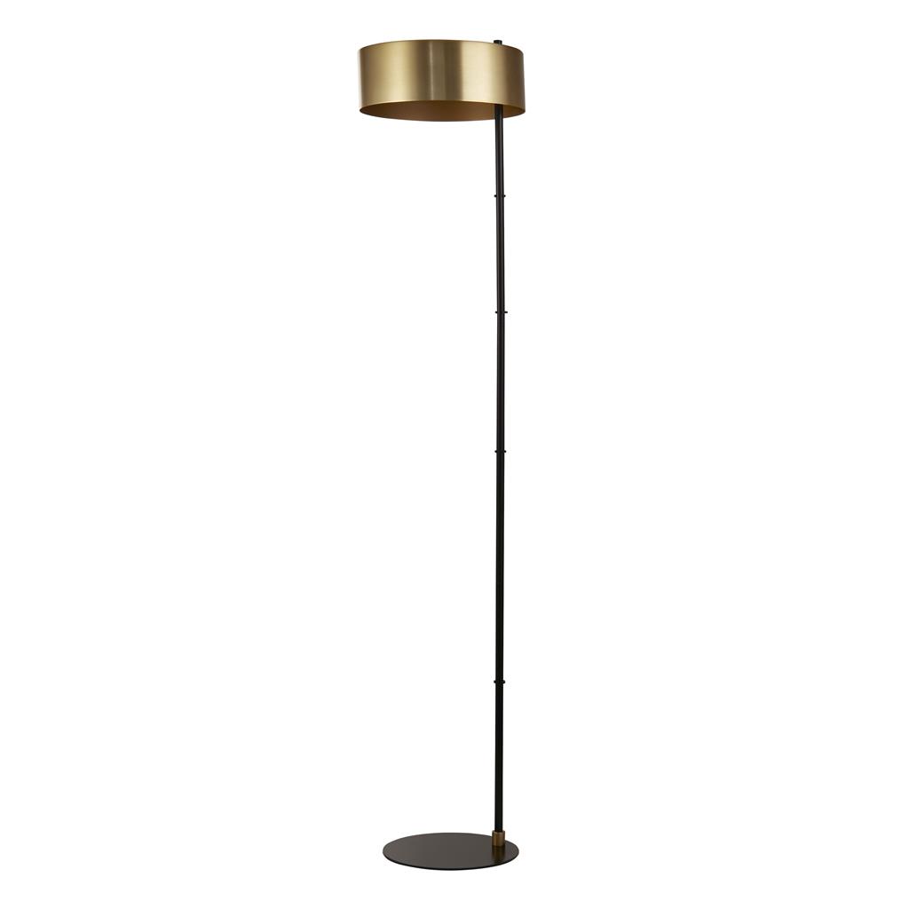 Knox Gull gulvlampe Fra Searchlight - Knox gulvlampe er en luksuriøs kombinasjon av eleganse og moderne design som gir et sofistikert preg til ethvert rom.