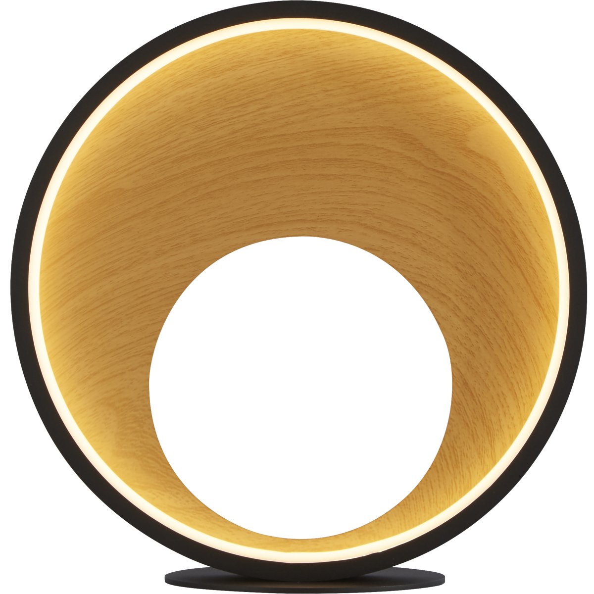 Zoom bilde av Curio 30cm Natur bordlampe Fra Searchlight - Lampens minimalistiske og futuristiske design gjør den til et perfekt tillegg til både moderne og klassisk interiør.