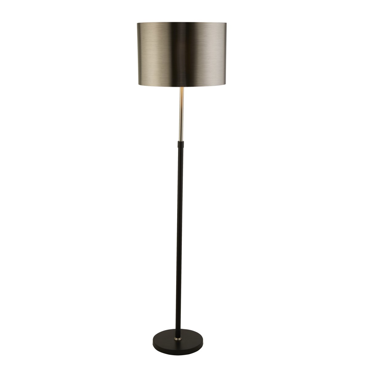 Touch Matt svart gulvlampe Fra Searchlight - Denne lampen har et funksjonelt og stilig element som løfter ethvert rom med sin tidløse design.