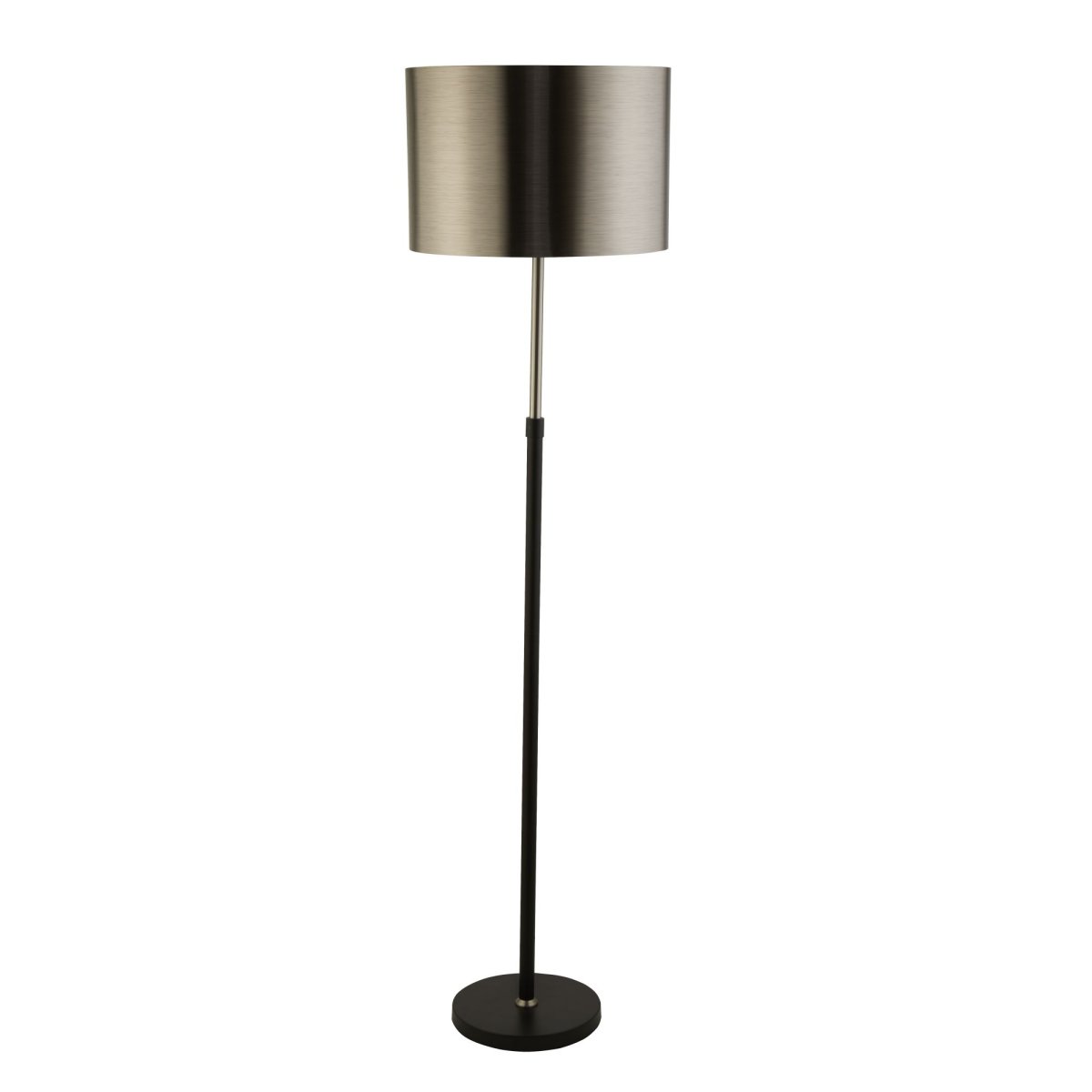 Touch Matt svart gulvlampe Fra Searchlight - Denne lampen har et funksjonelt og stilig element som løfter ethvert rom med sin tidløse design.