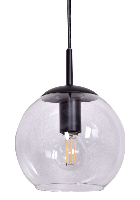Globi Ø15 Svart/gjennomsiktig vinduslampe Fra Nordic Lighting - Globi vinduslampe er en stilig og moderne lampe som gir rommet en varm og koselig f&oslash;lelse.