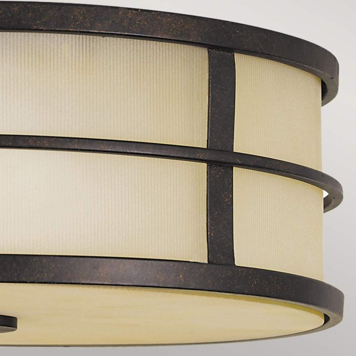 Fusion Ø34 Bronse plafond Fra Elstead Lighting - 