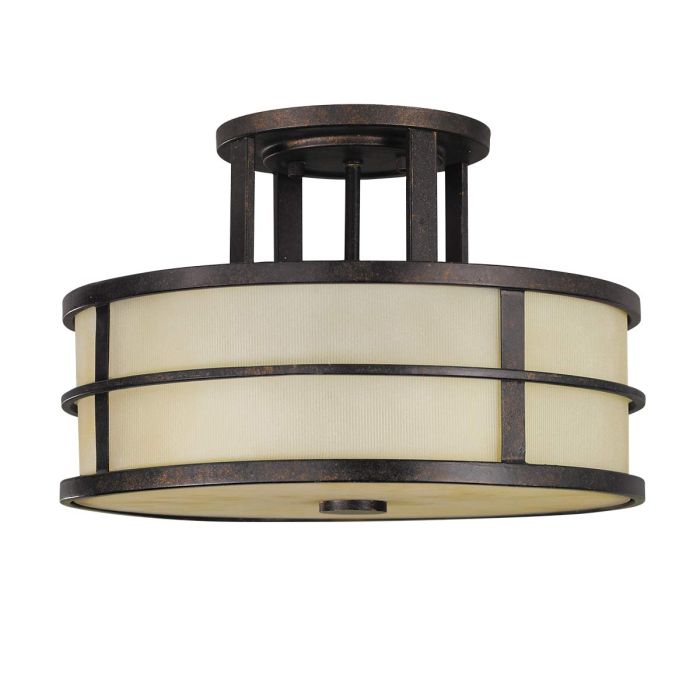 Fusion Ø34 Bronse plafond Fra Elstead Lighting - 