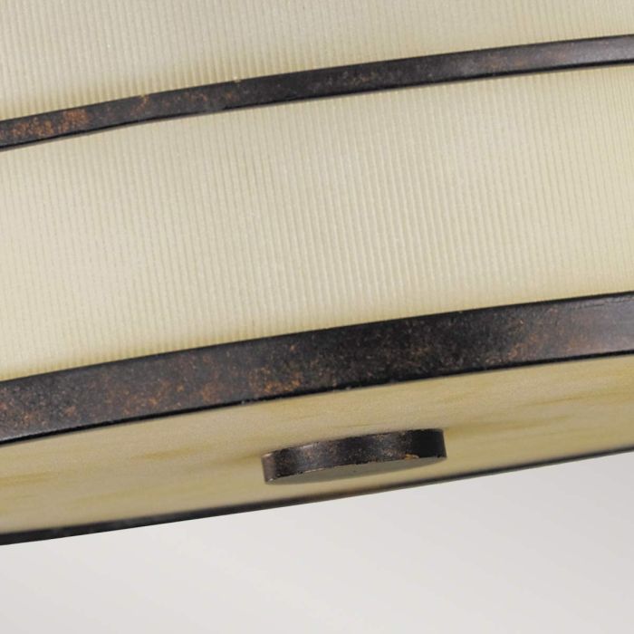 Fusion Ø34 Bronse plafond Fra Elstead Lighting - 