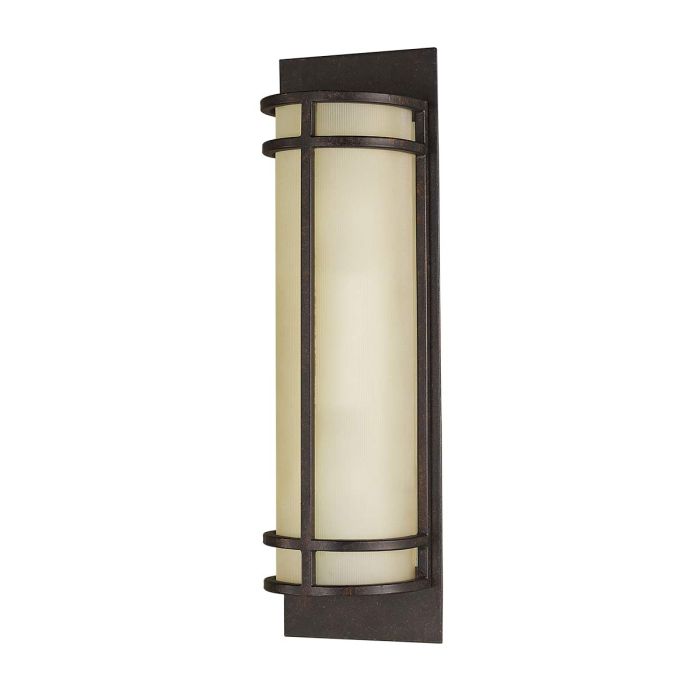Fusion 43cm Bronse vegglampe Fra Elstead Lighting - 