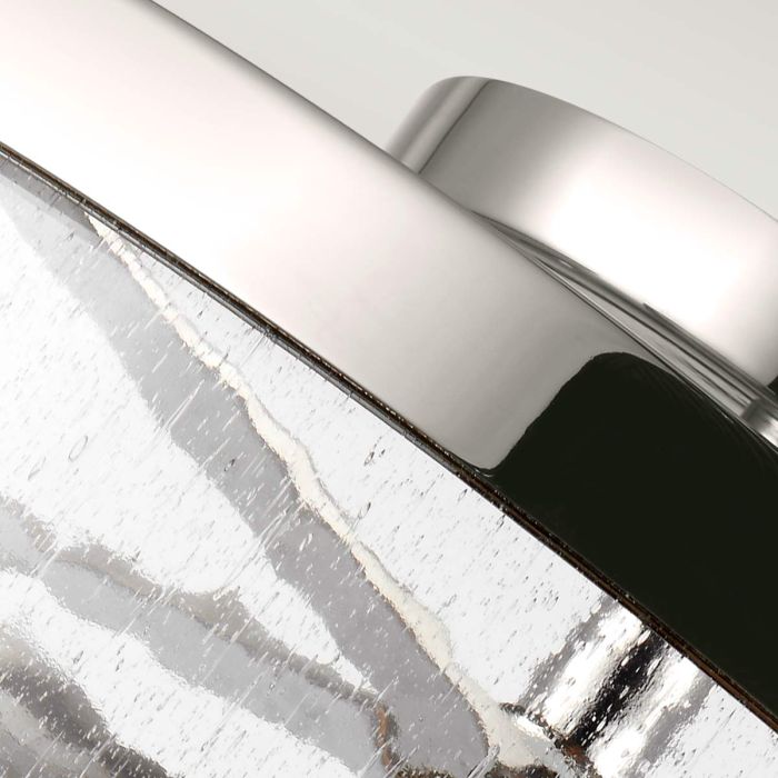 Harrow Ø38 Polert nikkel plafond Fra Elstead Lighting - Harrow er et utmerket valg for gangen, kj&oslash;kkenet eller soverommet der du &oslash;nsker en stilig og funksjonell taklampe.
