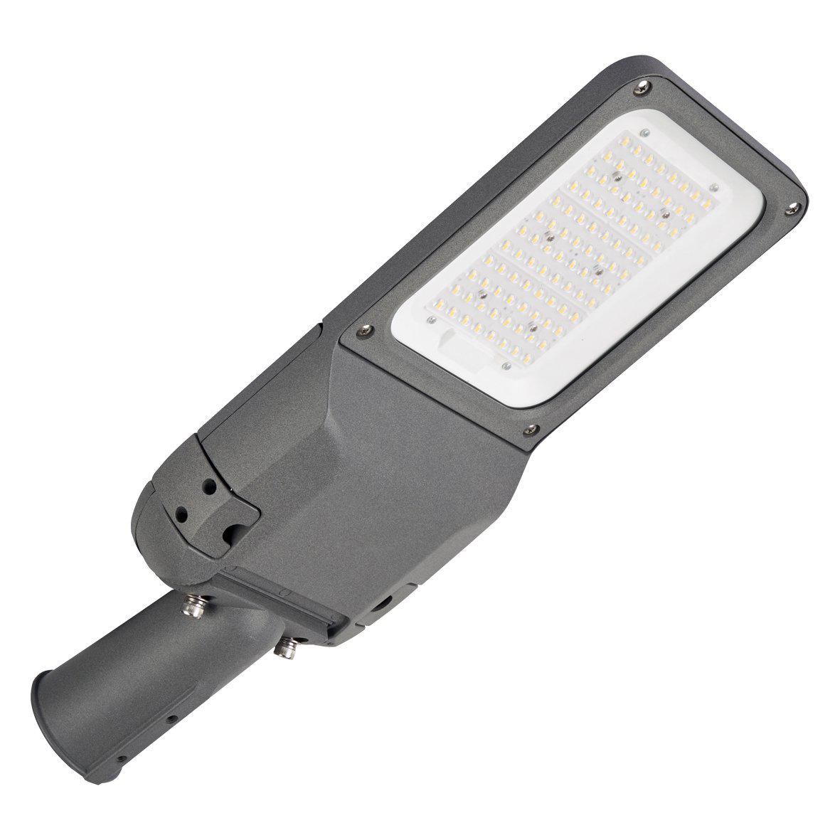 Gaty gatearmatur 25/50/75W Grå Fra Designlight - Gaty, effektiv og fleksibel gatebelysning &ndash; optimal lysfordeling for trygge bymilj&oslash;erOppdag Designlights moderne gatebelysning i aluminium med bryterbar effekt, en smart, energieffektiv og tilpasningsdyktig l&oslash;sning.