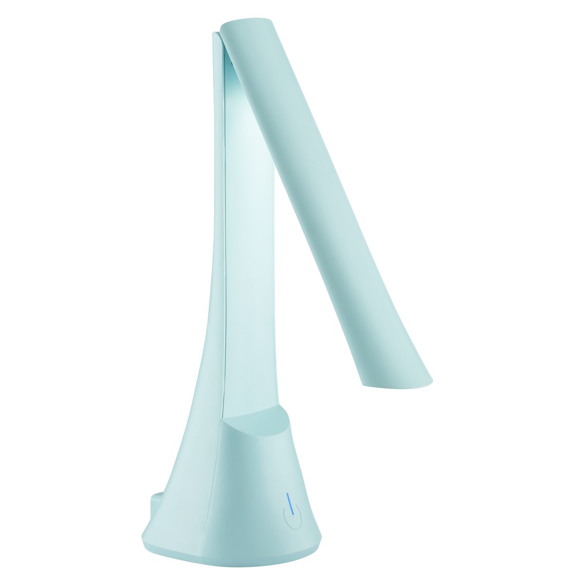 Idana 37cm Blå barnelampe Fra Brilliant - I tillegg har lampen en praktisk USB-C-kontakt integrert i sokkelen, noe som gj&oslash;r det mulig &aring; lade eksterne enheter, for eksempel en mobiltelefon eller et nettbrett, direkte via lampen &ndash; perfekt for &aring; holde skrivebordet organisert.