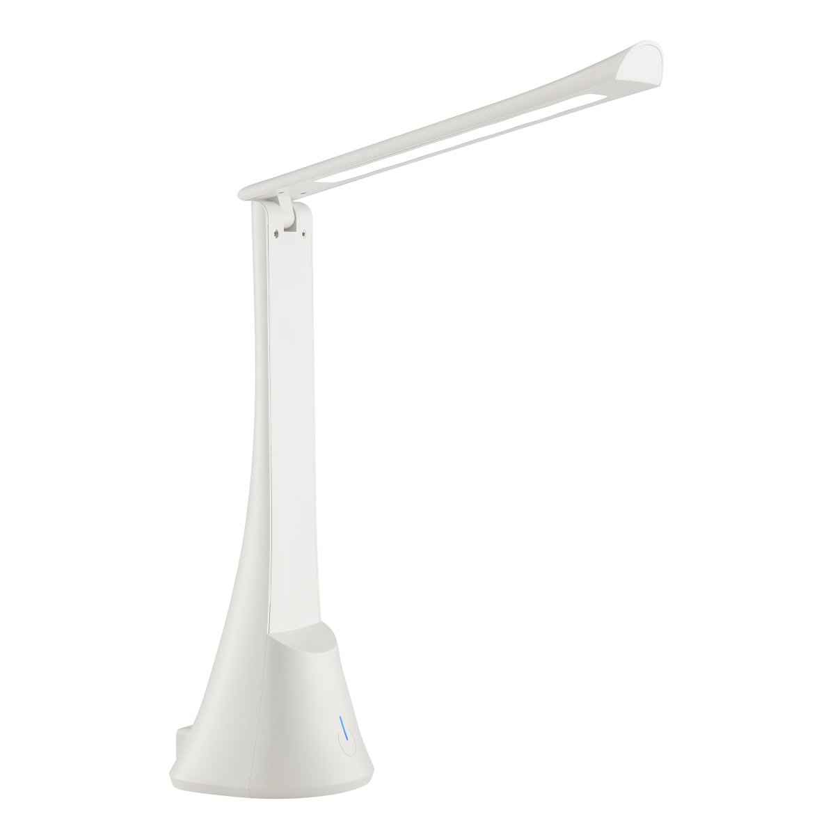 Idana 37cm Hvit barnelampe Fra Brilliant - I tillegg har lampen en praktisk USB-C-kontakt integrert i sokkelen, noe som gj&oslash;r det mulig &aring; lade eksterne enheter, for eksempel en mobiltelefon eller et nettbrett, direkte via lampen &ndash; perfekt for &aring; holde skrivebordet organisert.