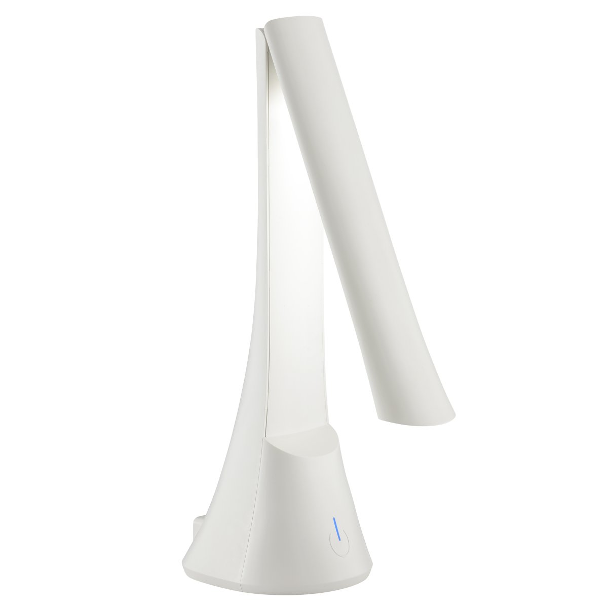 Idana 37cm Hvit barnelampe Fra Brilliant - I tillegg har lampen en praktisk USB-C-kontakt integrert i sokkelen, noe som gj&oslash;r det mulig &aring; lade eksterne enheter, for eksempel en mobiltelefon eller et nettbrett, direkte via lampen &ndash; perfekt for &aring; holde skrivebordet organisert.