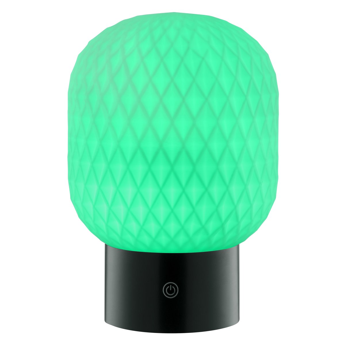 Sarastro 20cm Svart bærbar Fra Brilliant - Sarastro er en bærbar og oppladbar lampe laget av glass og plast med et moderne preg og stilig design.