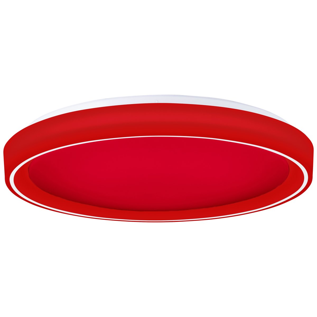 Floco Ø50 Hvit barnelampe Fra Brilliant - For en ekstra visuell opplevelse er Floco utstyrt med en RGB-funksjon som ikke bare lar lampen skinne i flere farger, men ogs&aring; i flere farger samtidig &ndash; perfekt for &aring; skape en summing eller glede barn p&aring; rommet sitt.